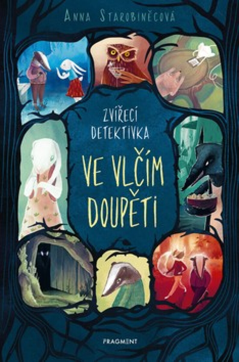 Kniha Zvířecí detektivka – Ve vlčím doupěti