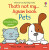 That´s not my... jigsaw book: Pets - Fiona Watt