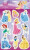 Adhézní samolepky Princess - 