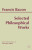 Bacon: Selected Philosophical Works - Francis Bacon