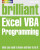 Brilliant Excel VBA Programming - Curtis Frye