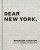 Dear New York - Stanton Brandon