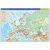 Evropa - školní nástěnná politická mapa 1:5mil./136x96 cm - neuveden