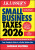 J.K. Lasser's Small Business Taxes 2026 - Barbara  Weltman