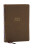 KJV Holy Bible: Compact Bible with 43,000 Center-Column Cross References, Brown Leathersoft, Red Letter, Comfort Print: King James Version - Thomas Nelson