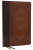 KJV Holy Bible: Giant Print Thinline Bible, Brown Leathersoft, Red Letter, Comfort Print: King James Version (Vintage Series) - Thomas Nelson