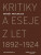 Kritiky a eseje z let 1892-1924 - Luboš Merhaut,Arnošt Procházka