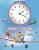 Letadla Závod s časem Zábava s hodinami - Walt Disney