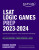 LSAT Logic Games Prep 2023: Real LSAT Questions + Proven Strategies + Online - Kaplan Test Prep