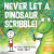 Never Let a Dinosaur Scribble - Diane Alber