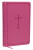 NKJV, Deluxe Gift Bible, Leathersoft, Pink, Red Letter, Comfort Print - Thomas Nelson