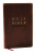 NKJV Super Giant Print New Testament, Brown Leathersoft, Red Letter, Comfort Print (Thumb Indexed) - Thomas Nelson