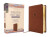 NRSVue, Holy Bible with Apocrypha, Compact, Leathersoft, Brown, Comfort Print - Zondervan
