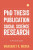 PhD Thesis by Publication in Social Science Research - Margaret K. Merga