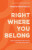 Right Where You Belong â€“ How to Identify and Fully Occupy Your Godâ€“Given Space - Candace Bure,Heather Macfadyen
