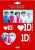 Samolepky (set 12 ks) - One Direction/foto/znak 1D - neuveden