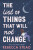 The List of Things That Will Not Change - Rebecca Stead