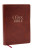 The Open Bible: Read and Discover the Bible for Yourself (NKJV Brown Leathersoft, Red Letter, Comfort Print) - Thomas Nelson