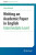 Writing an Academic Paper in English - Adrian Wallwork