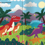 101 věcí k hledání a nalepování Dinosauři