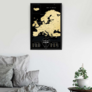 Stírací mapa Evropy Travel Map - Black Europe 1