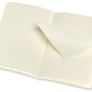 Moleskine - zápisníky Volant 2 ks - linkované, oranžový a modrý S
