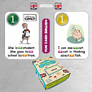FUN CARD ENGLISH ARTICLES game to learn English 1