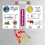 FUN CARD ENGLISH CAN : CAN’T game to learn English 3