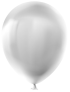 Balónek nafukovací 12ks sáček standard 30cm bílý 2