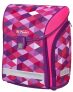 Školní taška Midi - Růžové kostky - vybavený