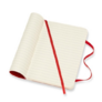 Moleskine - zápisník - linkovaný, červený S 1