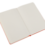 Moleskine - zápisník - čtverečkovaný, červený S 2