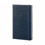 Moleskine - zápisník - linkovaný, modrý L