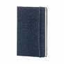 Moleskine - zápisník - linkovaný, modrý S