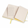 Moleskine - zápisník - linkovaný, žlutý S