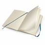 Moleskine - zápisník - čistý, modrý L