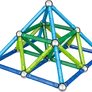 Stavebnice Geomag Color 91 pcs