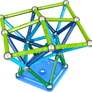 Stavebnice Geomag Color 91 pcs
