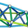 Stavebnice Geomag Color 91 pcs