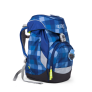 Školní batoh Ergobag prime- modrý károvaný 2