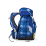 Školní batoh Ergobag prime- modrý károvaný 3