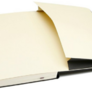 Moleskine - adresář - linkovaný, černý L