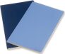 Moleskine - zápisníky Volant - 2ks světle modré, linkované S