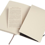 Moleskine - zápisník - měkký, tečkovaný, černý L