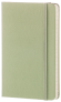 Moleskine - zápisník tvrdý, čistý, zelený S