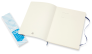 Moleskine - zápisník měkký, čistý, modrý XL
