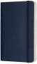 Moleskine - zápisník měkký, linkovaný, modrý L