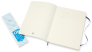 Moleskine - zápisník měkký, linkovaný, modrý XL