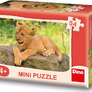 Puzzle Zvířátka 54 dílků minipuzzle 3