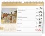 Stolní kalendář s extra velkým kalendáriem Josef Lada 2024, 30 × 21 cm 3